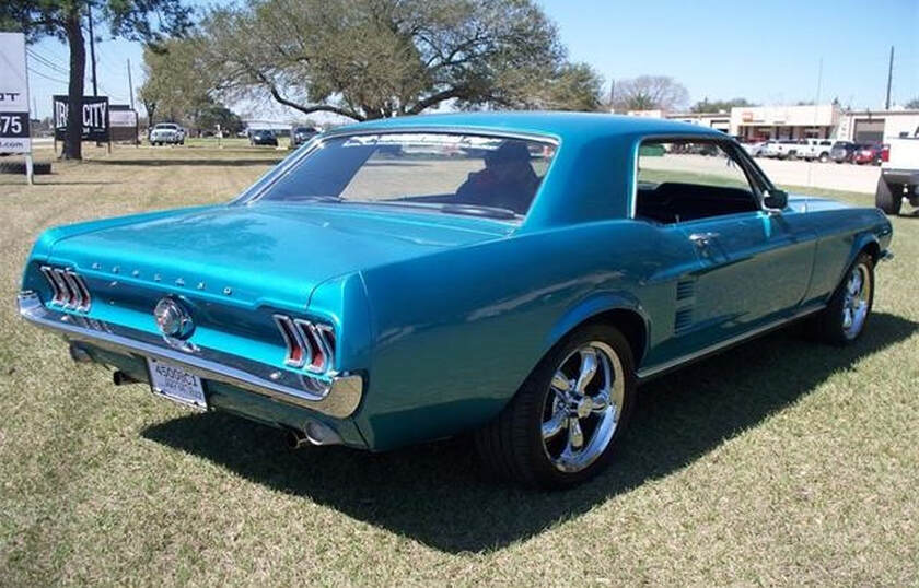 1967 Ford Mustang in Cypress, Texas rear