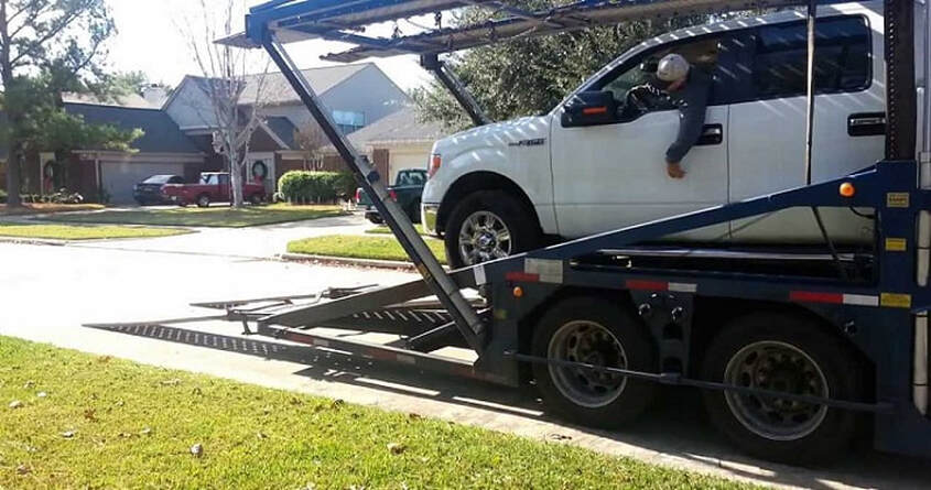 How cars are shipped