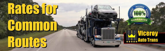 Car Shipping Rates | Auto Transport Prices