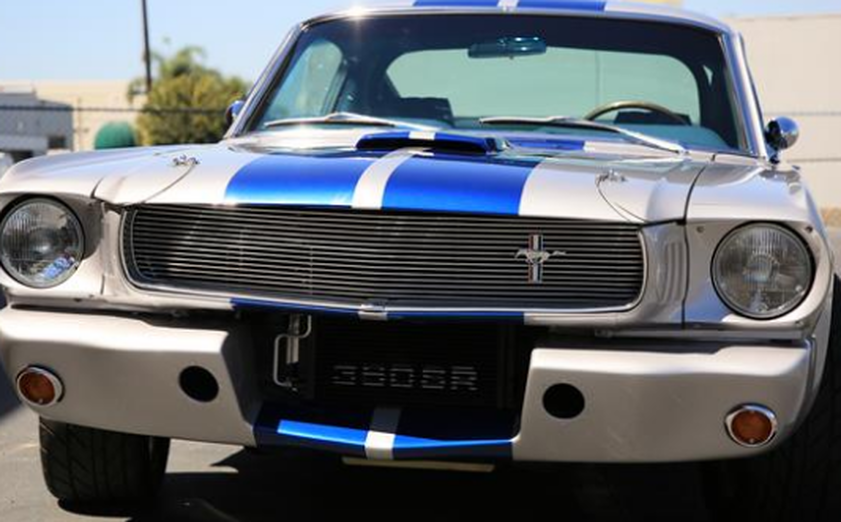 Front 1965 Ford in Corona, California