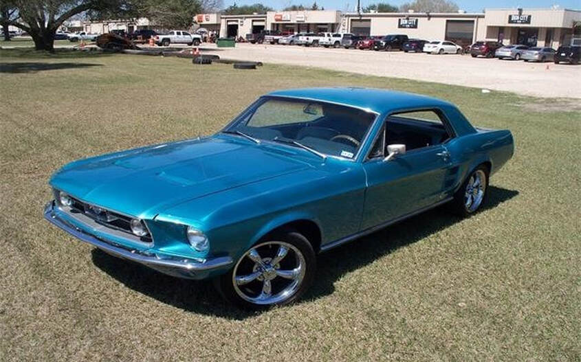 1967 Ford Mustang in Cypress, Texas front