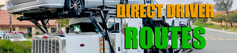 Direct Driver Routes Car Shipping 